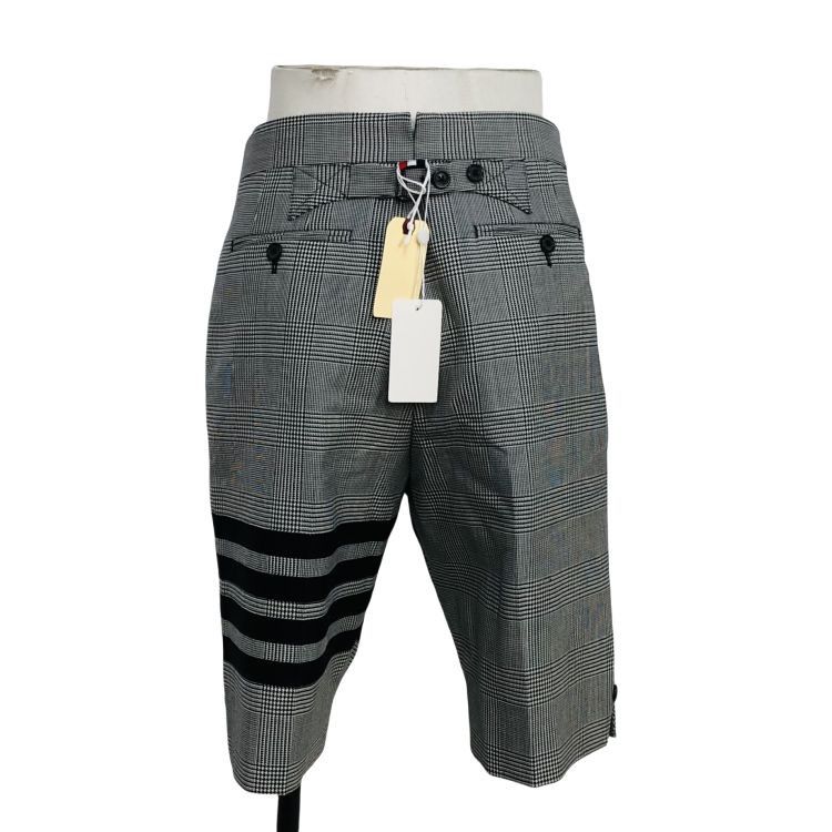 Thom Browne Thom Browne Checked 4-Bar Shorts Size 30 Size US 29 - 2 Thumbnail