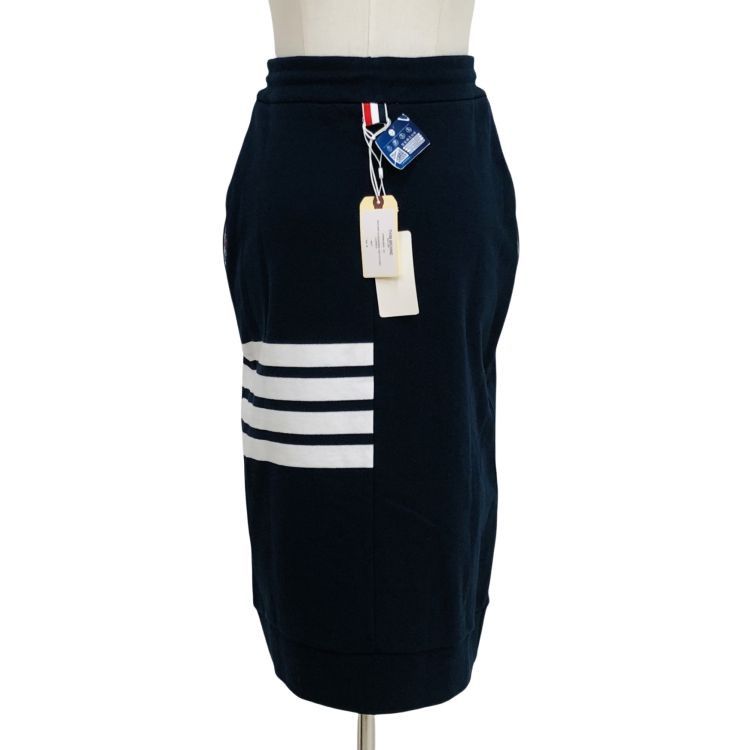 Thom Browne Thom Browne Engineered 4 Bar Loopback Skirt Size 40 Size 27" / US 4 / IT 40 - 2 Thumbnail