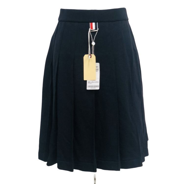 Thom Browne Thom Browne Cotton Pleated Mini Skirt Size 40 Size 27" / US 4 / IT 40 - 2 Thumbnail