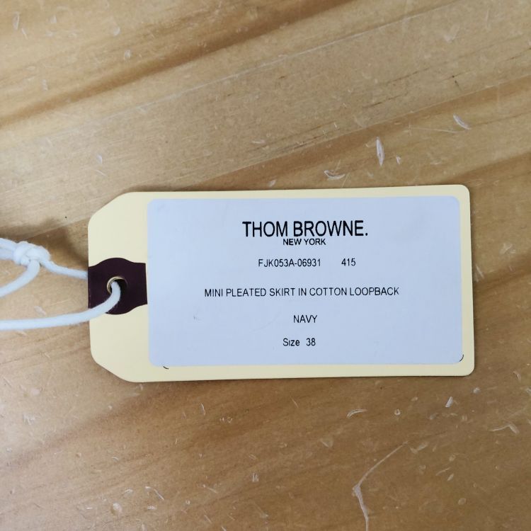 Thom Browne Thom Browne Mini Pleated Loopback Skirt Size 38 Size 26" / US 2 / IT 38 - 5 Thumbnail