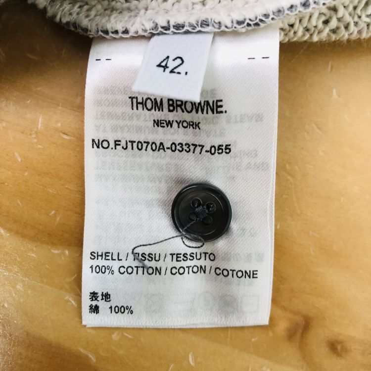 Thom Browne Thom Browne Grosgrain Stripe Sweatshirt Size XS Size US XS / EU 42 / 0 - 4 Thumbnail