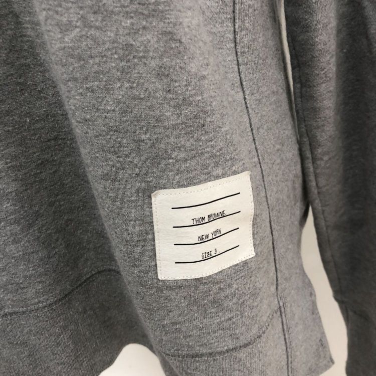 Thom Browne Thom Browne 4-Bar Stripe Sweatshirt Size L Size US L / EU 52-54 / 3 - 5 Thumbnail