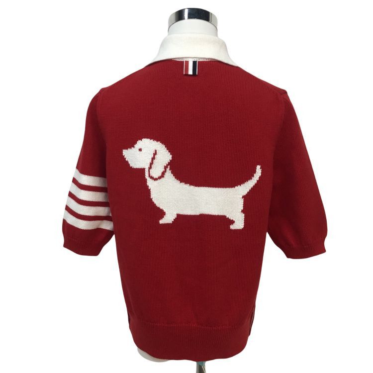Thom Browne Thom Browne Dachshund Knit Polo US XXS Size US XXS / EU 40 - 2 Thumbnail