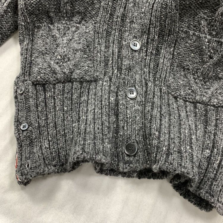 Thom Browne Thom Browne Cable Knit Cardigan Size S Size US S / EU 44-46 / 1 - 6 Thumbnail