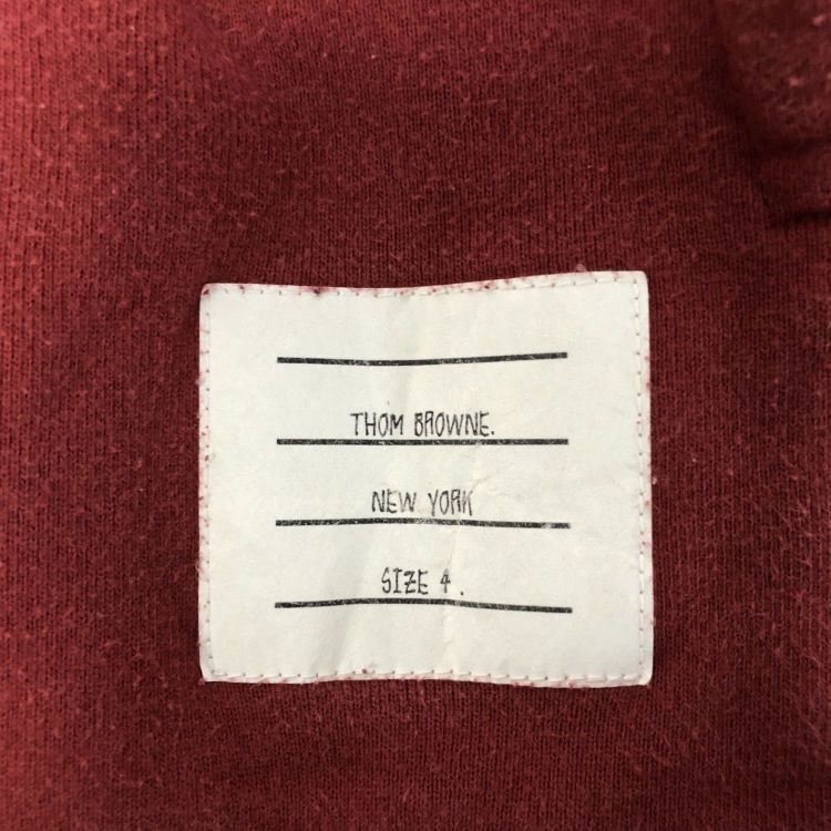 Thom Browne Thom Browne 4-Bar Hoodie Size XL Size US XL / EU 56 / 4 - 4 Thumbnail