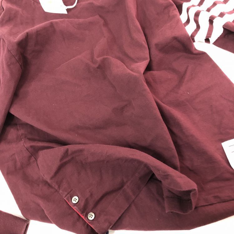 Thom Browne Thom Browne 4-Bar Striped Long Sleeve T-Shirt Size M Size US M / EU 48-50 / 2 - 6 Thumbnail