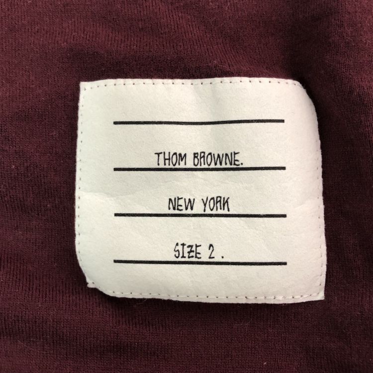 Thom Browne Thom Browne 4-Bar Striped Long Sleeve T-Shirt Size M Size US M / EU 48-50 / 2 - 4 Thumbnail