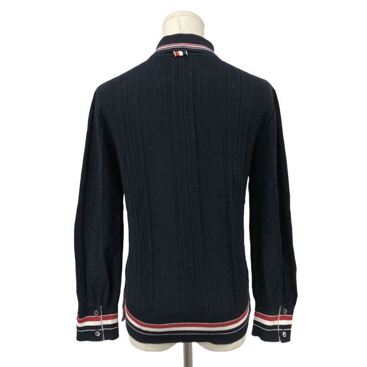 Thom Browne Thom Browne Striped Button Cardigan Size M Size US XS / EU 42 / 0 - 2 Thumbnail