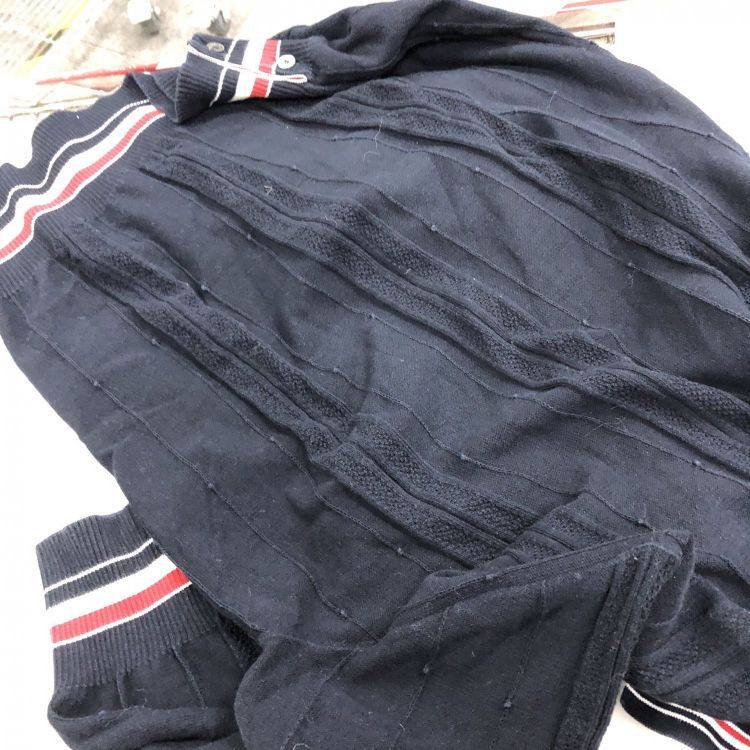 Thom Browne Thom Browne Striped Button Cardigan Size M Size US XS / EU 42 / 0 - 8 Thumbnail