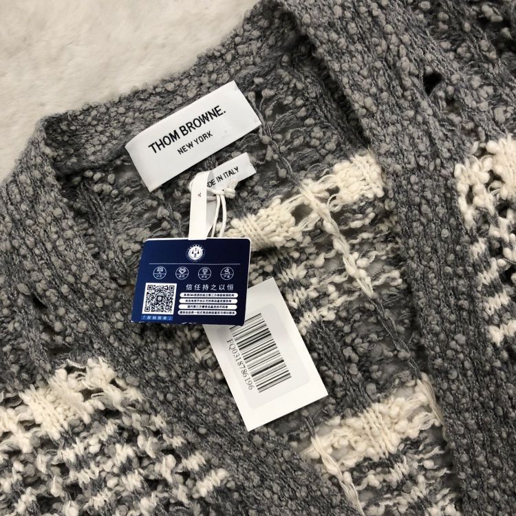 Thom Browne Thom Browne Striped Knit Cardigan Size 40 Size S / US 4 / IT 40 - 6 Thumbnail