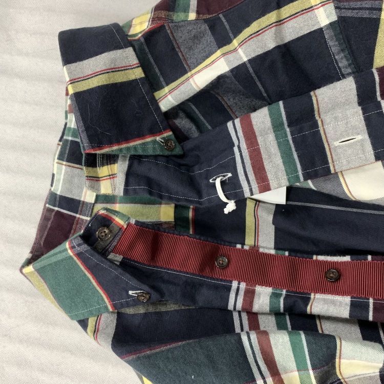 Thom Browne Thom Browne Plaid Button Down Shirt Size 3 Size US L / EU 52-54 / 3 - 5 Thumbnail