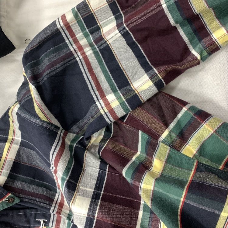 Thom Browne Thom Browne Plaid Button Down Shirt Size 3 Size US L / EU 52-54 / 3 - 6 Thumbnail