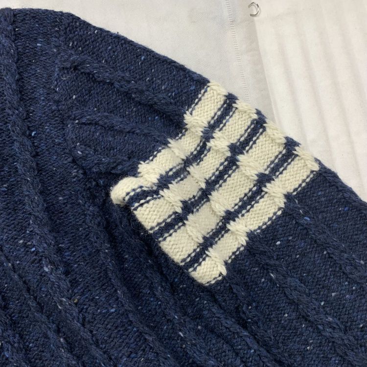 Thom Browne Thom Browne Cable Knit Sweater Size 4 Size US XL / EU 56 / 4 - 7 Thumbnail