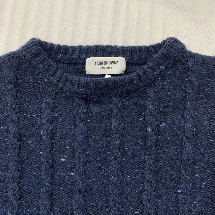 Thom Browne Thom Browne Cable Knit Sweater Size 4 Size US XL / EU 56 / 4 - 6 Thumbnail