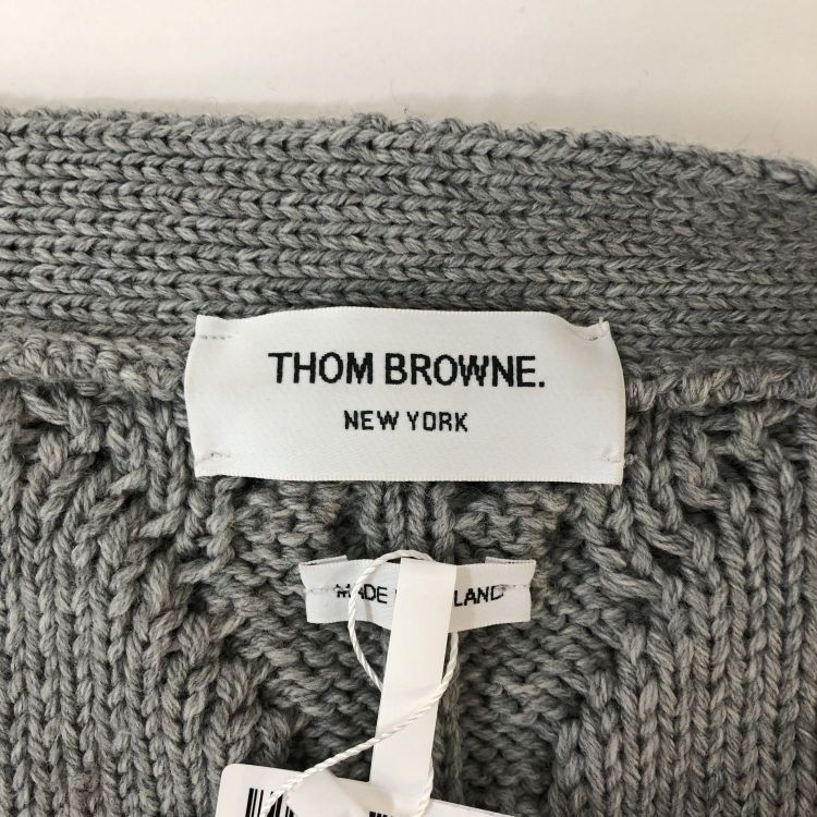 Thom Browne Thom Browne Cable Knit Cardigan Size 1 Size US S / EU 44-46 / 1 - 3 Thumbnail