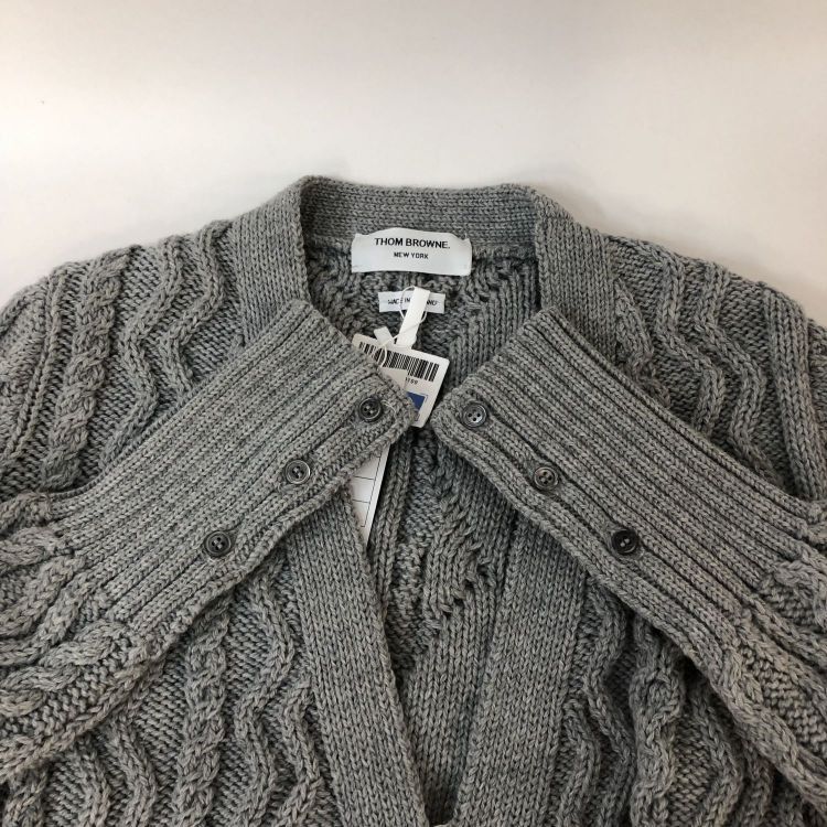Thom Browne Thom Browne Cable Knit Cardigan Size 1 Size US S / EU 44-46 / 1 - 13 Thumbnail