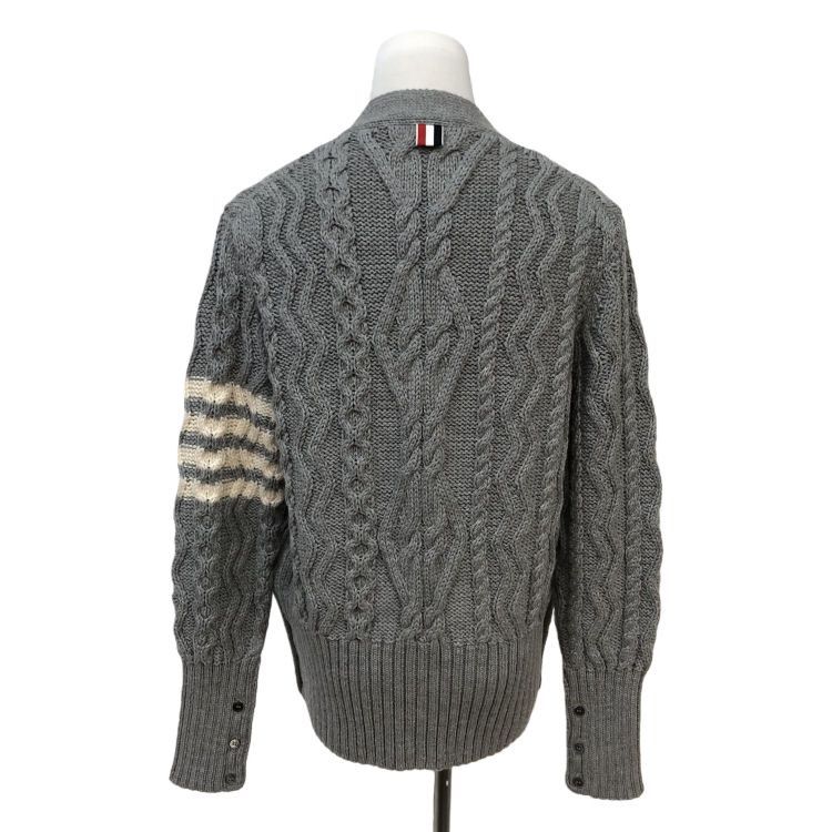 Thom Browne Thom Browne Cable Knit Cardigan Size 1 Size US S / EU 44-46 / 1 - 2 Thumbnail