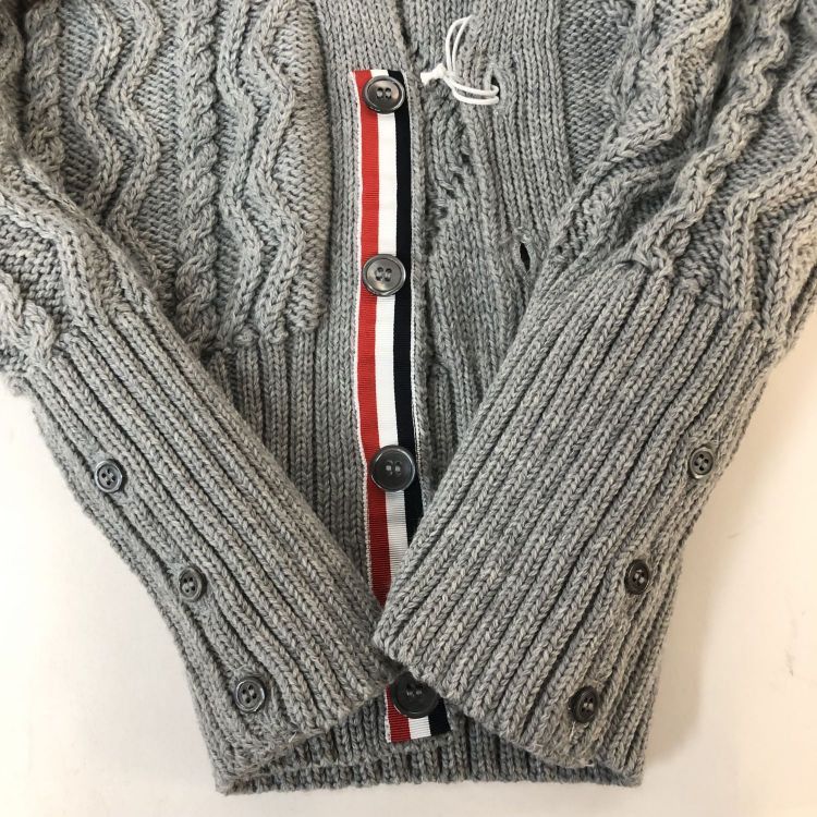 Thom Browne Thom Browne Cable Knit Cardigan Size 1 Size US S / EU 44-46 / 1 - 12 Thumbnail