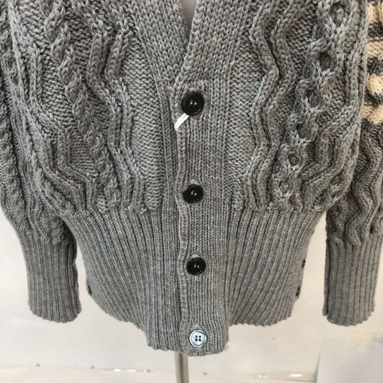 Thom Browne Thom Browne Cable Knit Cardigan Size 1 Size US S / EU 44-46 / 1 - 6 Thumbnail