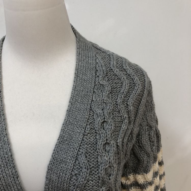 Thom Browne Thom Browne Cable Knit Cardigan Size 1 Size US S / EU 44-46 / 1 - 7 Thumbnail