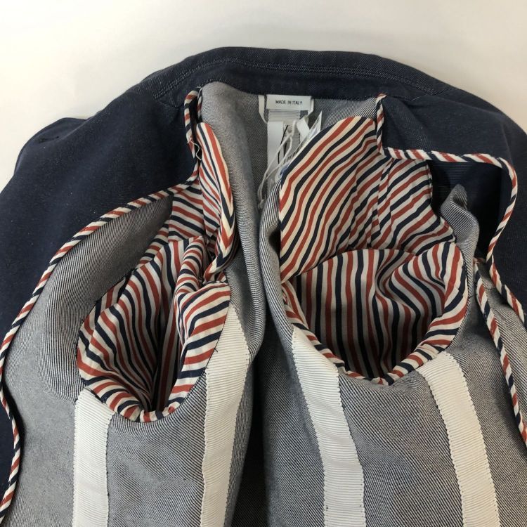 Thom Browne Thom Browne Denim Stripe Blazer Size 40 Size S / US 4 / IT 40 - 9 Thumbnail