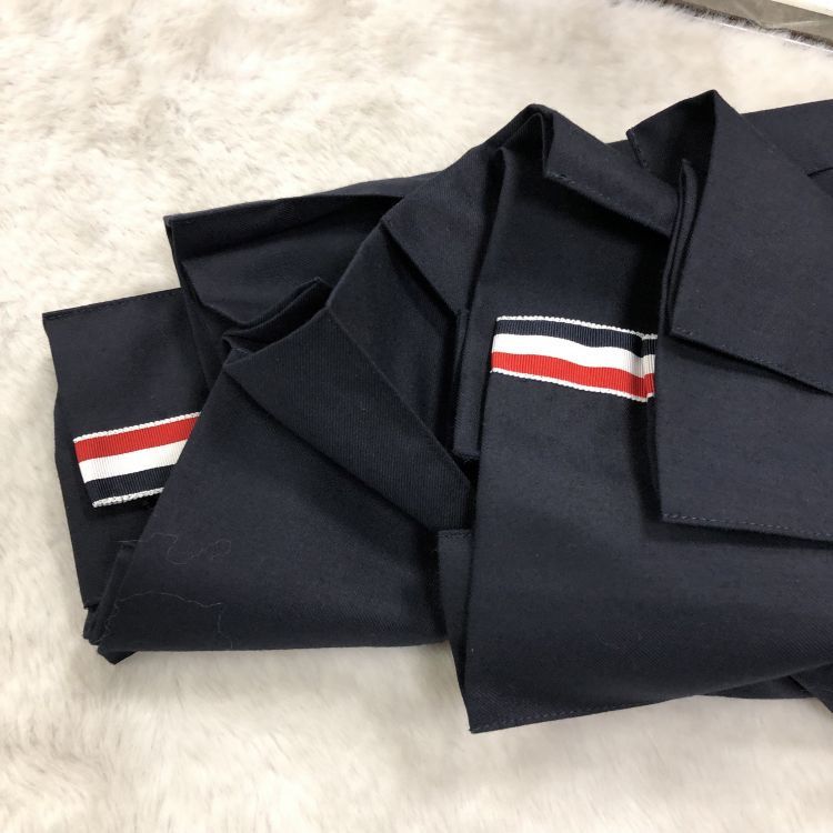 Thom Browne Thom Browne Navy Mini Pleated Skirt Size 36 Size 25" / US 0 / IT 36 - 9 Thumbnail