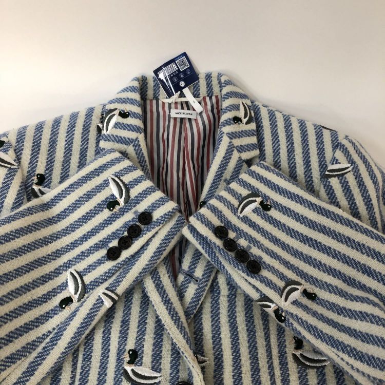 Thom Browne Thom Browne Duck Embroidery Blazer Size 1 Size 36R - 13 Thumbnail