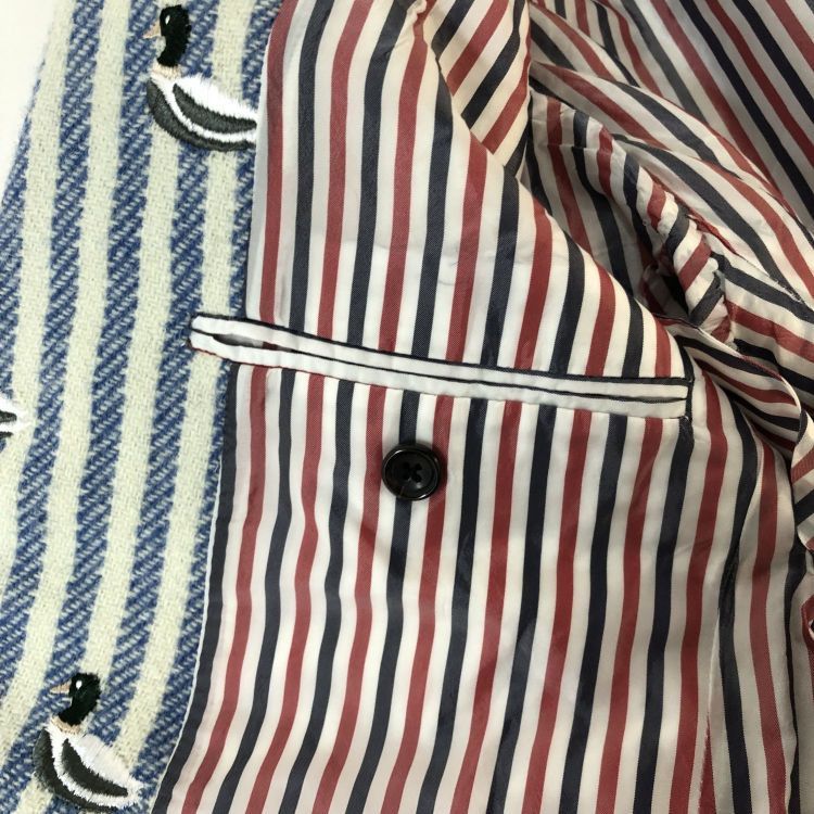 Thom Browne Thom Browne Duck Embroidery Blazer Size 1 Size 36R - 11 Thumbnail