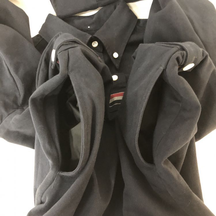 Thom Browne Thom Browne Cotton Shirt Dress Blue Size 38 Size XS / US 0-2 / IT 36-38 - 12 Thumbnail
