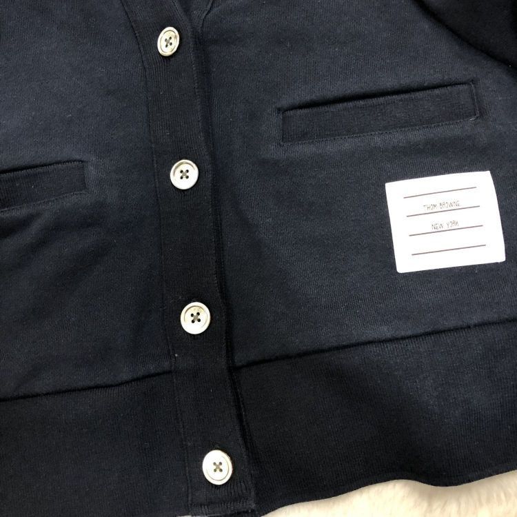 Thom Browne Thom Browne Striped V-Neck Cardigan Size 38 Size XS / US 0-2 / IT 36-38 - 6 Thumbnail