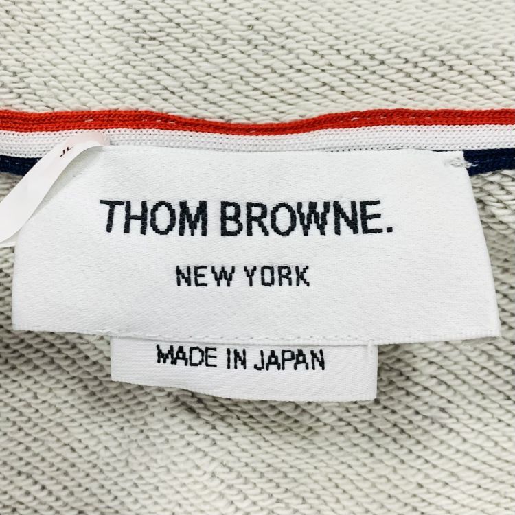 Thom Browne Thom Browne 4-Bar Zip-Up Hoodie Size L Size US L / EU 52-54 / 3 - 3 Thumbnail