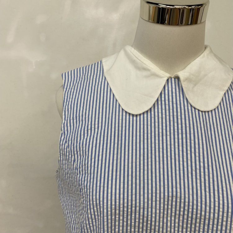Thom Browne Thom Browne Seersucker Midi Dress Size 40 Size S / US 4 / IT 40 - 6 Thumbnail