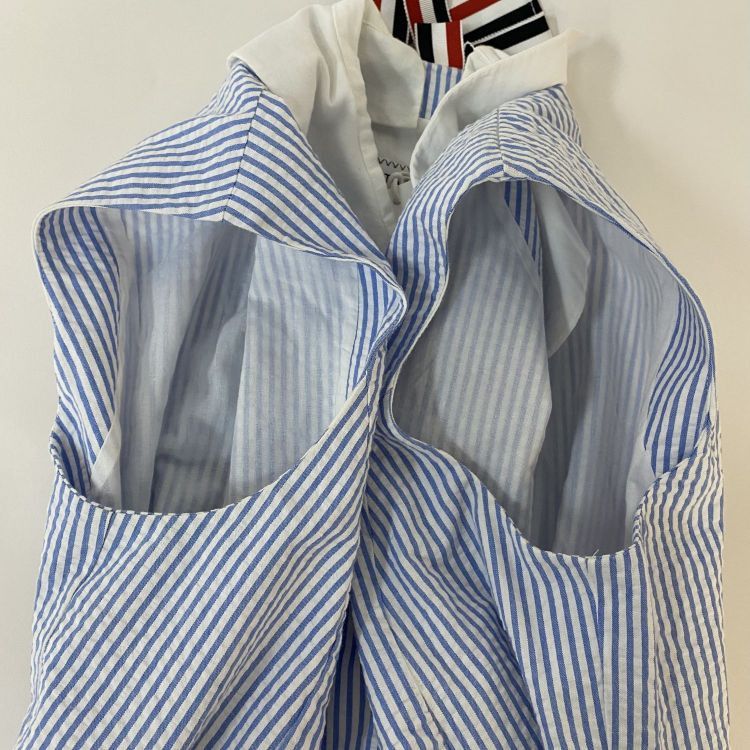 Thom Browne Thom Browne Seersucker Midi Dress Size 40 Size S / US 4 / IT 40 - 11 Thumbnail