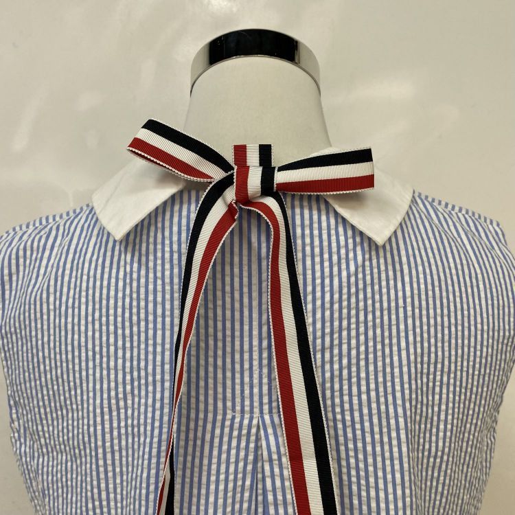 Thom Browne Thom Browne Seersucker Midi Dress Size 40 Size S / US 4 / IT 40 - 10 Thumbnail