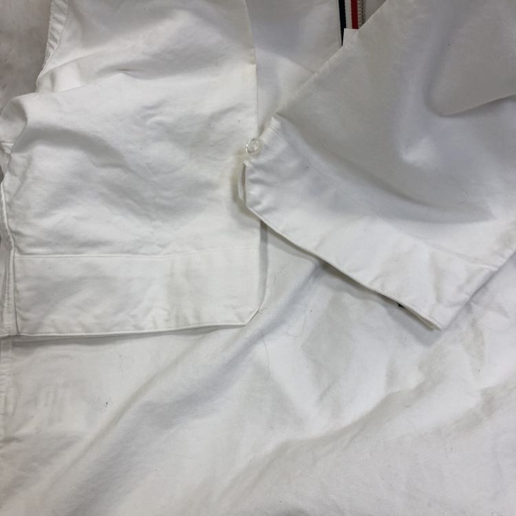 Thom Browne Thom Browne Signature Stripe Zipper Shirt Size US XS Size US XS / EU 42 / 0 - 8 Thumbnail
