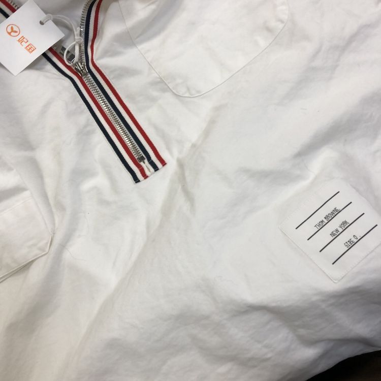 Thom Browne Thom Browne Signature Stripe Zipper Shirt Size US XS Size US XS / EU 42 / 0 - 7 Thumbnail