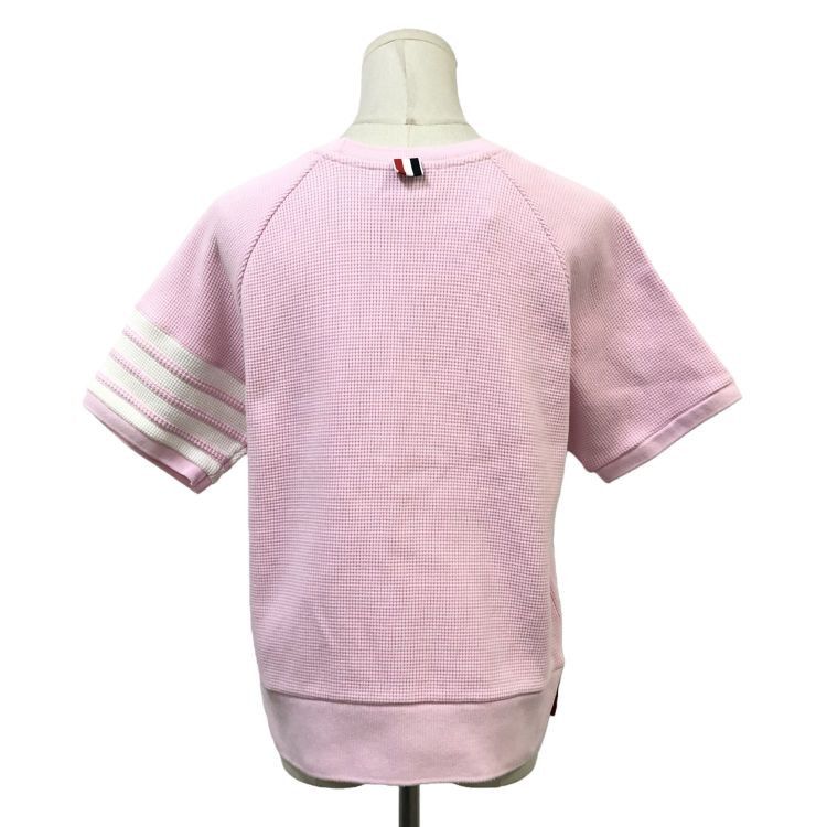 Thom Browne Thom Browne Waffle Knit T-Shirt Size L Size US L / EU 52-54 / 3 - 2 Thumbnail