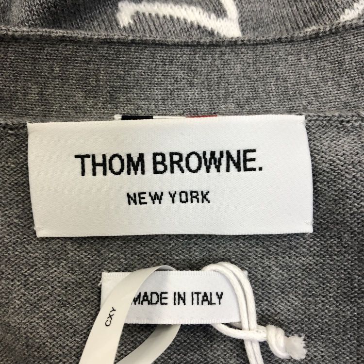 Thom Browne Thom Browne Dog Print Cardigan Size M Size US M / EU 48-50 / 2 - 3 Thumbnail