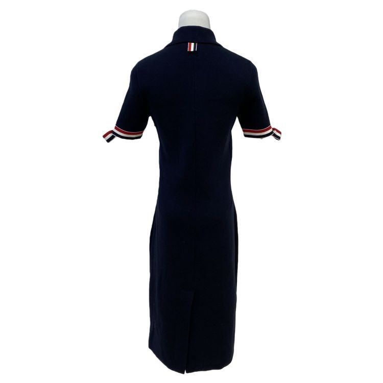 Thom Browne Thom Browne Ribbon Tie Polo Midi Dress Size 36 Size XS / US 0-2 / IT 36-38 - 2 Thumbnail