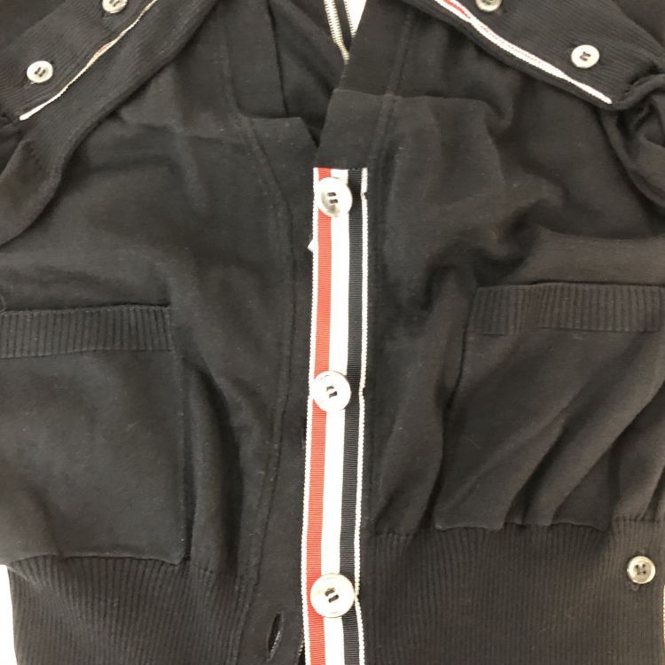 Thom Browne Thom Browne Grosgrain Trim Cardigan Size 38 Size XS / US 0-2 / IT 36-38 - 12 Thumbnail