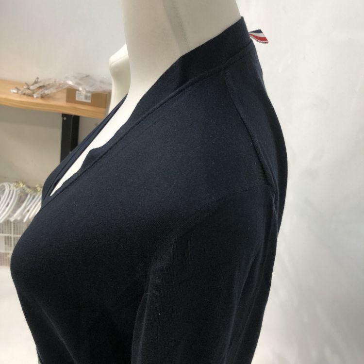 Thom Browne Thom Browne Grosgrain Trim Cardigan Size 38 Size XS / US 0-2 / IT 36-38 - 8 Thumbnail