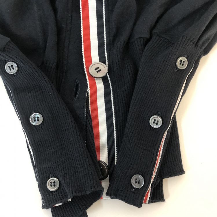 Thom Browne Thom Browne Grosgrain Trim Cardigan Size 38 Size XS / US 0-2 / IT 36-38 - 13 Thumbnail