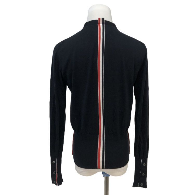 Thom Browne Thom Browne Grosgrain Trim Cardigan Size 38 Size XS / US 0-2 / IT 36-38 - 2 Thumbnail