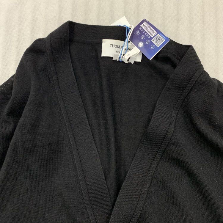Thom Browne Thom Browne 4-Bar Stripe Cardigan Size 2 Size US M / EU 48-50 / 2 - 5 Thumbnail