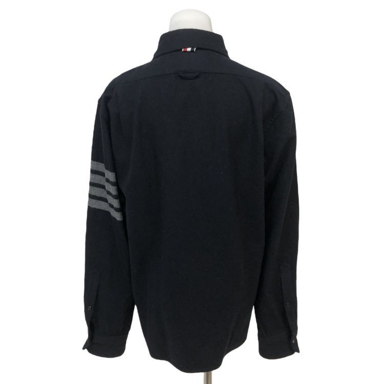 Thom Browne Thom Browne Arm Stripe Shirt Size 3 Size US L / EU 52-54 / 3 - 2 Thumbnail