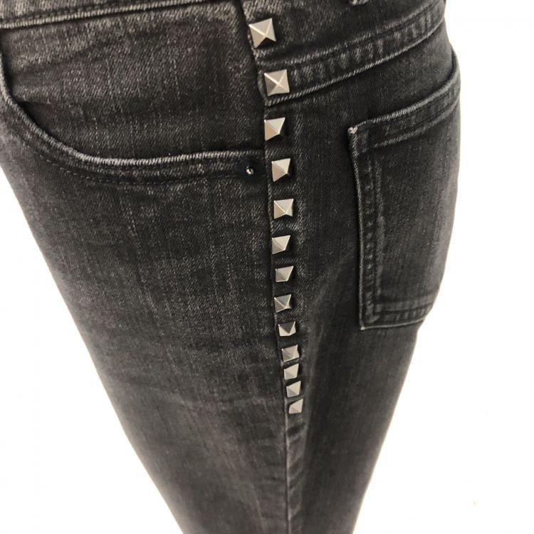 Valentino Valentino Rockstud Black Jeans Size 25 Size 25" / US 0 / IT 36 - 7 Thumbnail