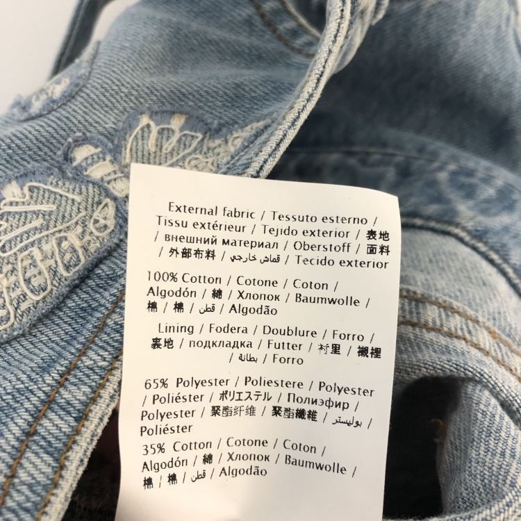 Valentino Valentino Butterfly Embroidered Denim Overalls Size 28 Size 28" / US 6 / IT 42 - 5 Thumbnail