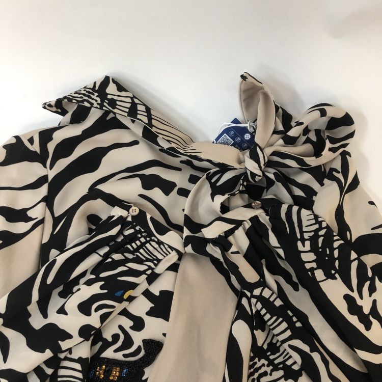 Valentino Valentino Tiger Print Silk Midi Dress Size 38 Size XS / US 0-2 / IT 36-38 - 10 Thumbnail