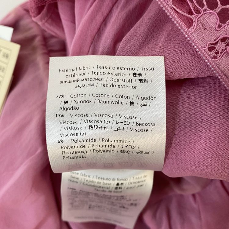 Valentino Valentino Pink Lace Midi Dress Size 44 Size M / US 6-8 / IT 42-44 - 5 Thumbnail