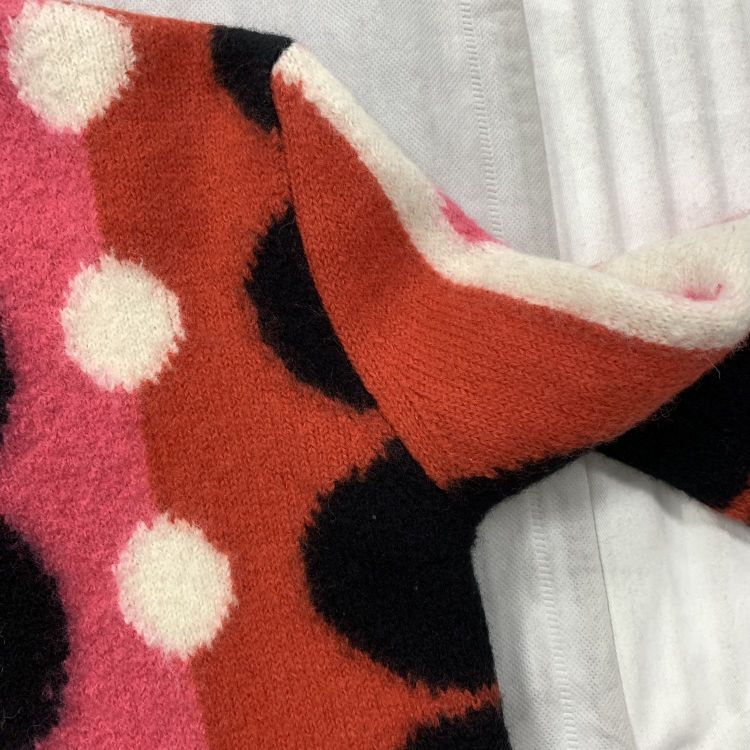 Valentino Valentino Polka Dot Virgin Wool Sweater Size S Size S / US 4 / IT 40 - 9 Thumbnail